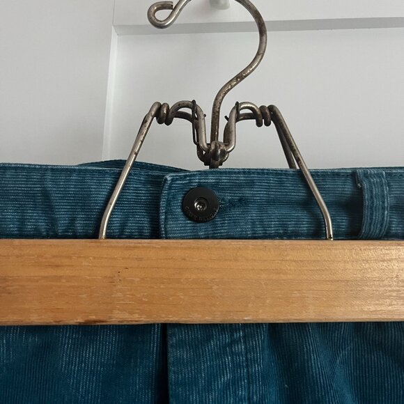 TITLE NINE Corduroy Dog Town SHORTS 10" inch TEAL - Picture 3 of 6